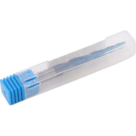 Fraise à bout sphérique conique, queue de 6,35 mm (1/4 pouce), 2 dents, alliage de cobalt, pour gravure 3D sur fraisage CNC. (1/5)