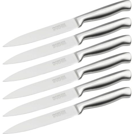 Ensemble de 6 Couteaux de cuisine universel 24 cm en tout Nirosta Star (1/5)
