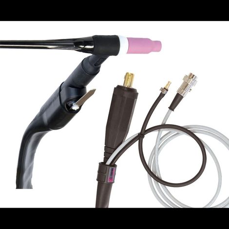 GYS - Torche TIG grip SR26L à lamelle - 4M - CONNEC 35/50 - 044463 - Ce produit de marque Gys est neuf.