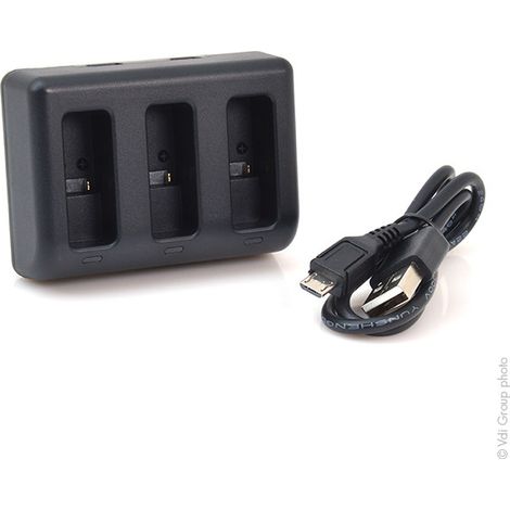 NX - Chargeur pour caméra GoPro Hero 5