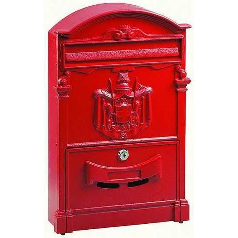 Caja para cartas Blinky Residencia Roja Alu 26X9X41H