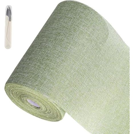 Chemin de table vert en rouleau de 20 cm x 25 m pour mariage, anniversaire, baptême, décoration vintage (1/5)