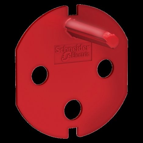 Schneider Electric – Détrompeur fiche mâle ALB45290 – Rouge – 1 phase – Configuration raccords à vis – Indice de protection IP20 – Pour installations électriques (1/5)