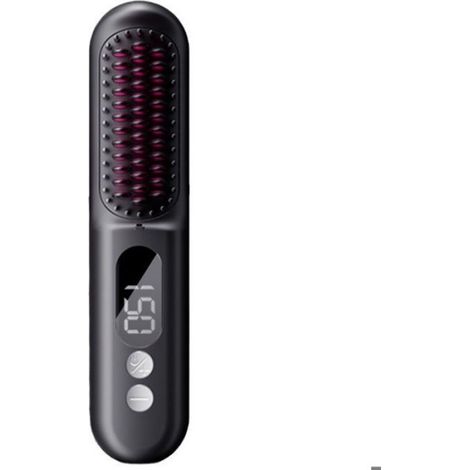 Brosse lissante - Non spécifié - Portable - Rechargeable par USB - Lisseur ionique - Fonctionnement sans fil (1/5)