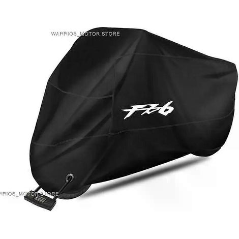 Housse de moto toutes saisons pour Yamaha FZ6 FZ-6 ZF6N FZ6R FAZER : protection UV, anti-poussière, anti-neige et imperméable. (1/4)