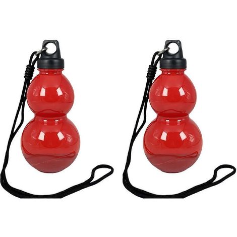 Oriental-Mythology Creatives Kürbis-Wasserbecher 750 ml Plastikbecher Rot--