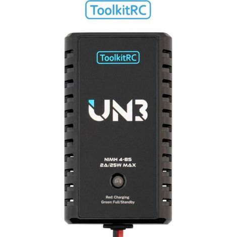 Chargeur NiMH - - ToolkitRC UN3 - 4-8 Zellen - 2A - USB-C intégré (1/3)