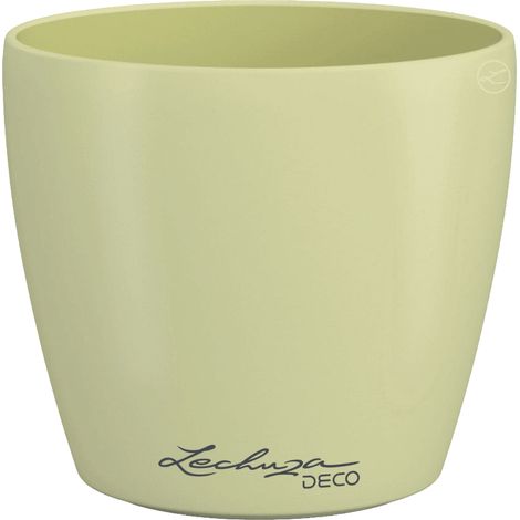 Vaso Classico "Deco 28" D28 H26CM Verde Tiglio Opaco LECHUZA