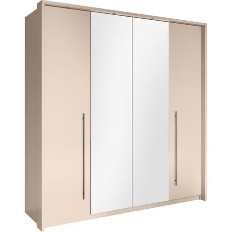 Armario Honolulu 239 , 217x210x65cm, Puertas de armario: Plegable, Número de estantes: 0 (1/5)