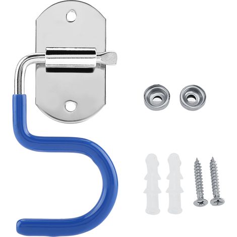 Bürsten- und Mopphalter aus Edelstahl 304, wandmontiertes Aufbewahrungsregal ohne Haken (1 Stellplatz) (1/5)