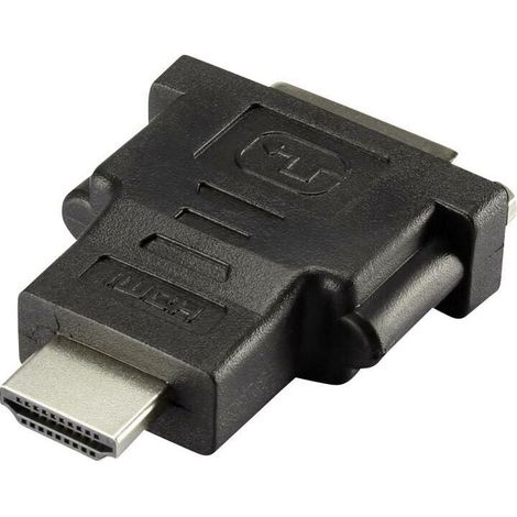 Trywise RF-4212231 HDMI / DVI Adaptateur [1x HDMI mâle - 1x DVI femelle 24+1 pôles] noir W717441 (1/2)