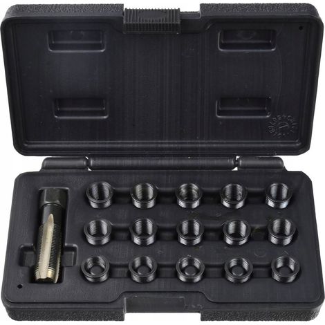 Kit di riparazione filettatura e candela, 16 pezzi M14X1.25 (20) (1/5)