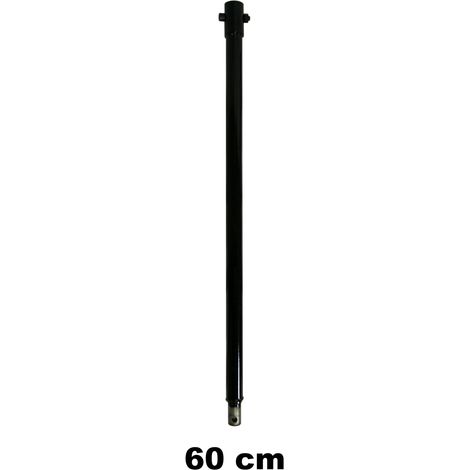 Rallonge 60 cm pour tarière thermique – Acier laqué – Diamètre d'emmanchement 20 mm – Compatible avec GT Garden et autres marques