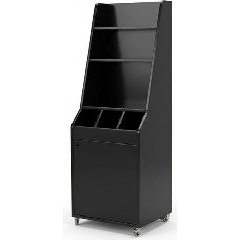 Desserte de service compacte avec service haut - Noire / GOLDINOX (1/2)