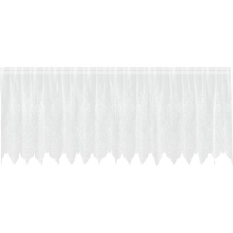 Rideaux avec des rideaux Blanc 500x100cm Polyester CFW81586 (1/5)