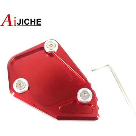 (Rouge) Béquille latérale CNC pour moto, compatible avec BMW R1200GS ADV R 1200 GS R1200 GS Adventure 2008-2014 maxpower (1/4)