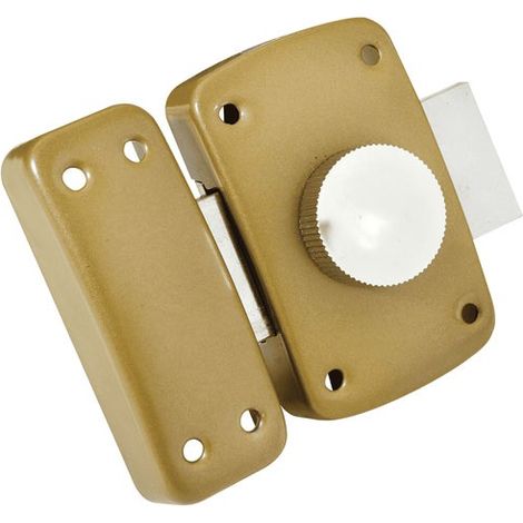 Verrou ã  Bouton Cylindre Tole Emboutie 23 Mm - Dofin