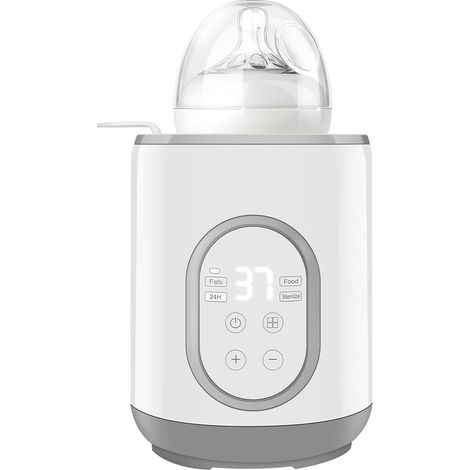 Baby Bottle Warmer, 8-in-1 Fast Electric Bottle Warmer, with Sterilizer/Timer/Temperature Control Function, for Warming Baby Food
