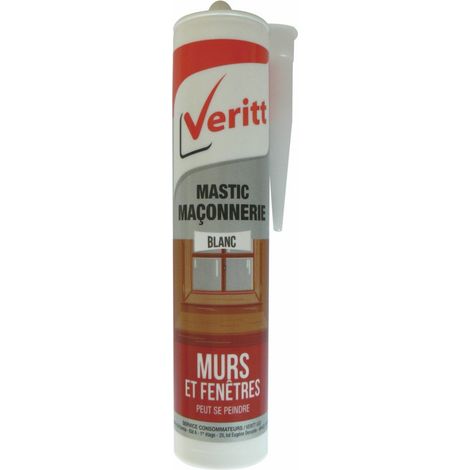 MAUERSPACHTEL ACRYL WEISS 280ML VERITT KARTUSCHE FIXACRYL F 0300002N703466