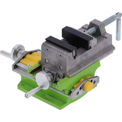 Étau d'établi transversal de 7,6 cm (3 po), structure en alliage d'aluminium, outil manuel avec poignée rotative pour le travail du bois (1/5)
