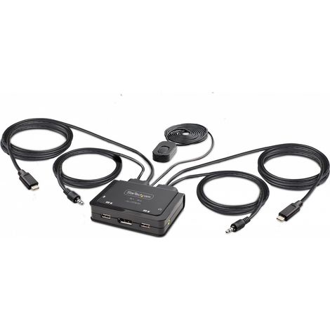 Switch KVM Startech C2-D46-UC2-CBL-KVM 1,2 m