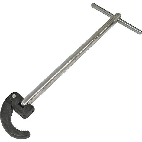Faithfull Adjustable Basin Wrench (25mm to 50mm) for Plumbing and Fixture Installation (1/5)