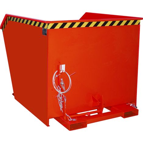 Bauer Südlohn Bac à copeaux SGU 150, peint, rouge feu (1/3)