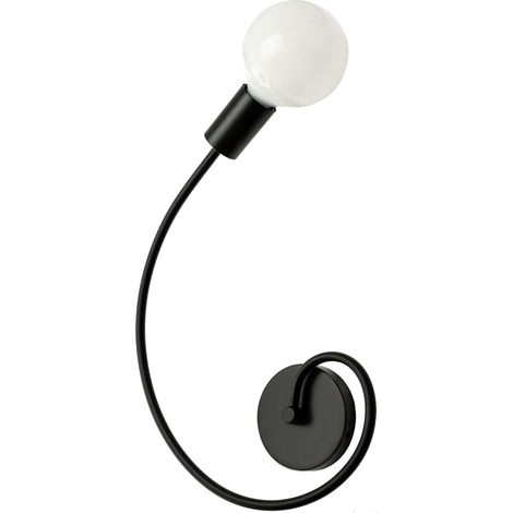 APPLIQUE da PARETE APP743-1W LOFT SFERA 1-PUNTI LUCE E27 23X38CM
