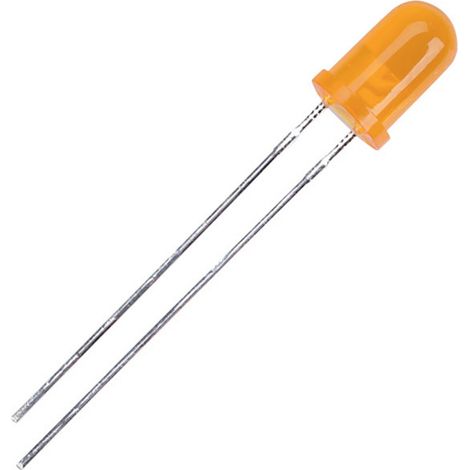 Kingbright LED bedrahtet Orange Rund 5 mm 25 mcd 30 ° 30 mA 2 V