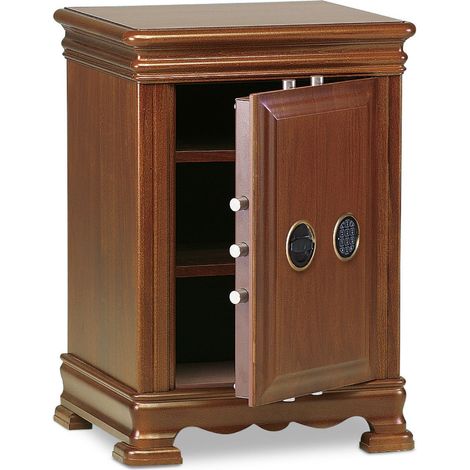 Cassaforte a Mobile Rivestita in Legno Serie Chiave Doppia Mappa Technomax - 950X630X550Mm (1/4)