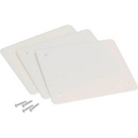 10 x COPERCHIO P/CASSETTA INCASSO 196X152 MM
