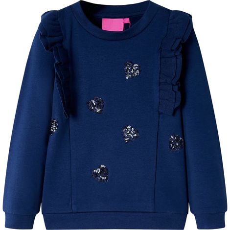 Teenpull – Kinder-Sweatshirt Marineblau 104 (1/5)