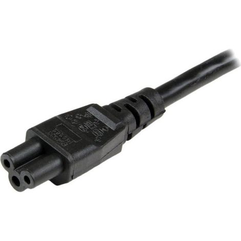 Cordon D Alimentation - 1 M - PVC - Prise Schuko UE Vers C5 - 2 5 A 250 V - Pour Ordinateur Portable (1/4)