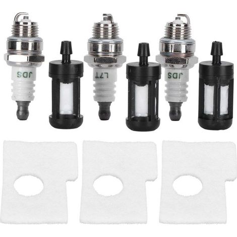 BelleRise - kit entretien tronçonneuse – MS180/MS170 – filtres air + carburant + bougies – rénovation puissance (1/5)