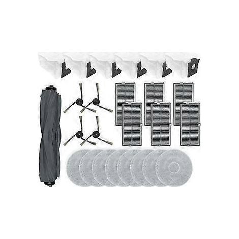 Ersatzteile und Zubehör für den L40 Ultra Saugroboter: Hauptbürste, Seitenbürste, HEPA-Filter, Wischtuch, Staubbeutel (1/5)