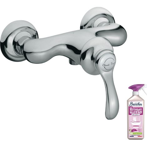 Mitigeur de douche mural JACOB DELAFON Fairfax + nettoyant