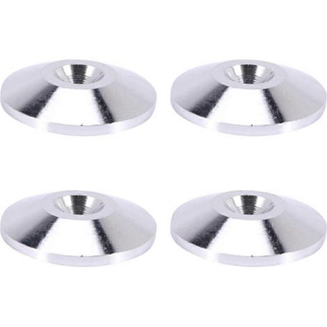 pointes de haut-parleur en cuivre pur (argent) -- (1/5)
