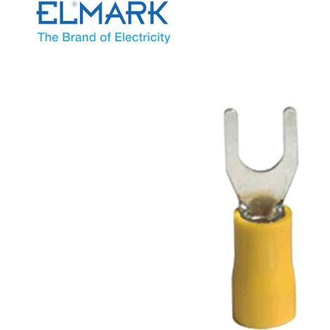 TERMINALI A FORCELLA ISOLATI BLISTER SVS 5.5-6/GIALLO 100PZ