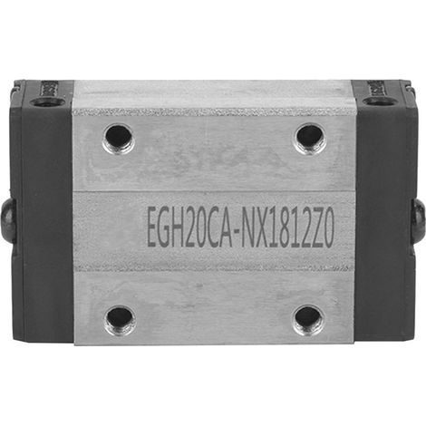 Bloc coulissant à roulement linéaire, mini bloc de guidage de rail durable pour machines à bois, machine CNC de bricolage, imprimante 3D (1/5)