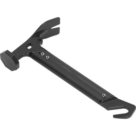 Marteau de camping multifonctionnel léger à tête en acier inoxydable pour clouer le sol et utiliser en camping ou en tente. (1/5)
