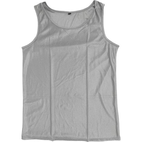 Ortviai Gilet de Protection contre les Ondes Électromagnétiques en Fibre d'Argent – Taille XXL pour Homme et Femme