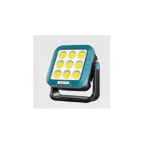 40W wiederaufladbarer LED-Flutlicht, 2000LM LED-Baustellenflutlicht-Arbeitsleuchte mit 6 Beleuchtungsmodi, 5400mAh wiederaufladbares Arbeitslicht, ideal für Camping, Arbeiten, Angeln [Energieklasse A+ (1/5)