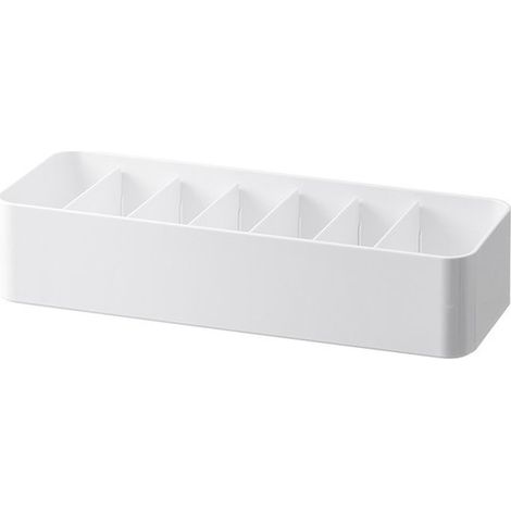 Kabelorganizer mit 7 Kabelbindern abgedeckter Kabelorganizer Netzkabelorganizer perfekt für Büros Haushalte Schreibtischzubehör und Bürobedarf weiß (1/5)