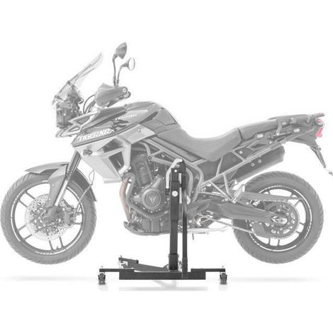 Zentralheber Motorrad - ConStands Power-Evo - Kompatibel mit Triumph Tiger 800 XR - Tragfähigkeit 300 kg - Leicht 17 kg