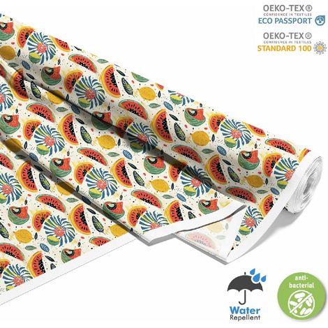 Dekorativer Outdoor-Stoff Oxford - Sommermotiv DX8968 (1/5)