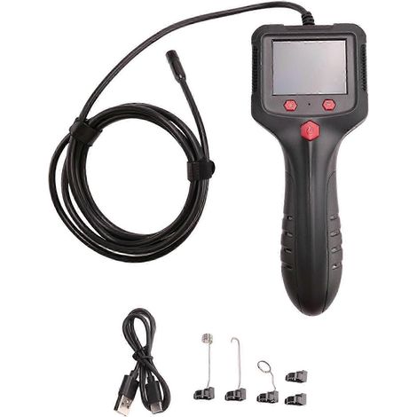 Caméra endoscopique haute définition 8 mm, 1080p, étanche IP67, connexion filaire pour l'inspection des canalisations et des égouts, endoscope automobile (kns) (1/5)