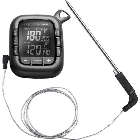 Termometro Elettrico per Barbecue con Timer Gourmet Check OUTDOORCHEF (1/5)
