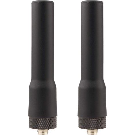 2 pcs Antenne SMA-M Double Bande VHF UHF Gain 2.15dBi 144/430MHz pour Talkie Walkie Portable (1/5)