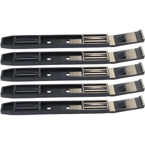Lot de 10 Rails Coulissants en Plastique pour Disque Dur De 3,5 À 5,25 Pouces (1/5)