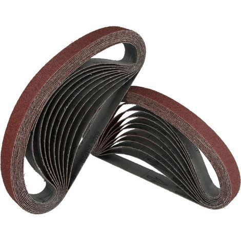 Bandes abrasives 20 x 520 mm grain 80